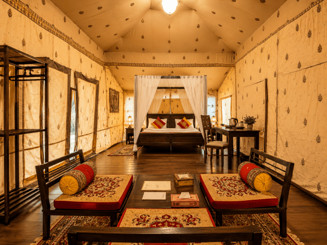Non-AC Swiss Cottage tent